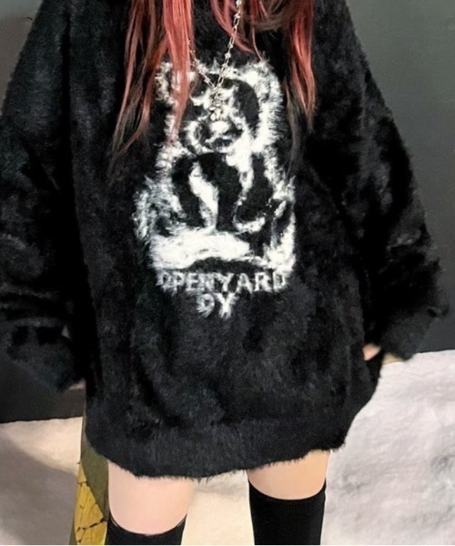 OY（オーワイ）の「『OY/オーワイ』HAIRY SHADOWY ODOLLY KNIT