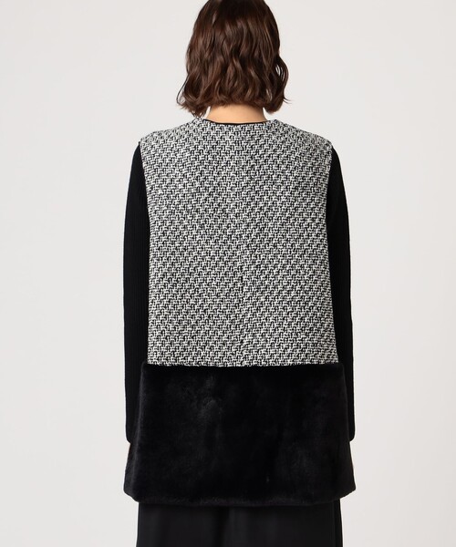 TOMORROWLAND （トゥモローランド）の「モノトーンロービング ファー