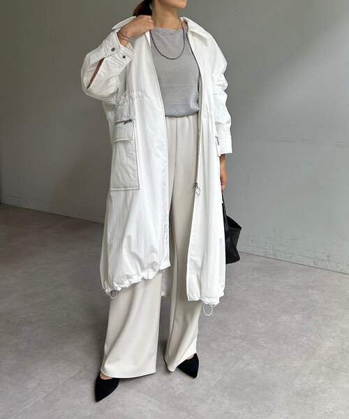 SHENERY（シーナリー）の「【2サイズ展開/軽くて暖かい】中綿ロング