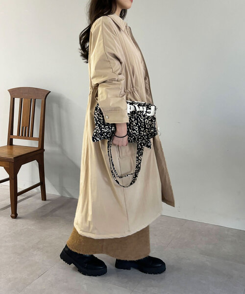 SHENERY（シーナリー）の「【2サイズ展開/軽くて暖かい】中綿ロング