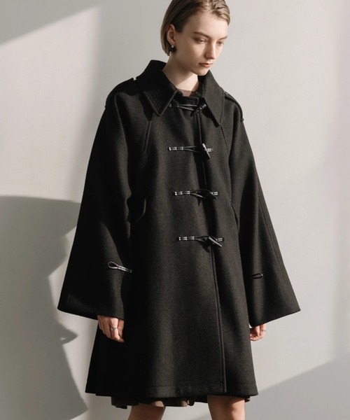 WILLFULLY（ウィルフリー）の「tent toggle jersey melton various