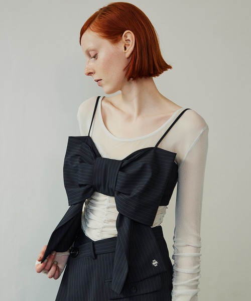 SORIN（ソリン ）の「TR Tropical Big Ribbon Bustier（キャミソール