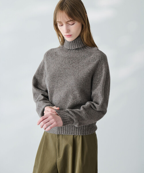 MORRIS & SONS | ジーロンラム タートルネックニット WOMEN（ニット