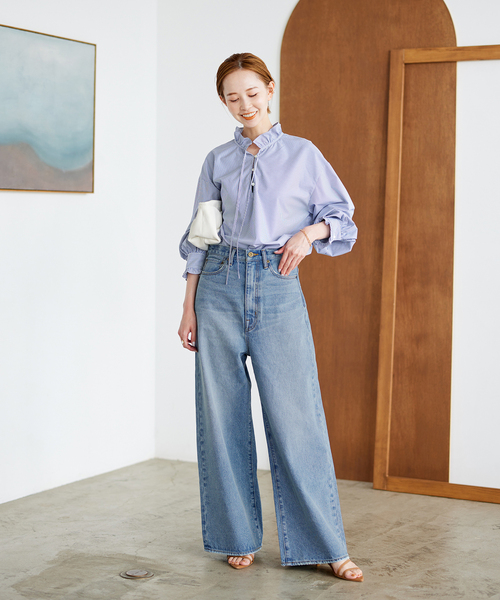 JOURNAL STANDARD（ジャーナルスタンダード）の「デニムワイドパンツ