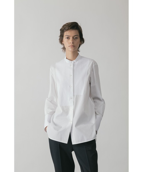 ASYMMETRIC BOSOM SHIRT（シャツ/ブラウス）｜CINOH（チノ）の