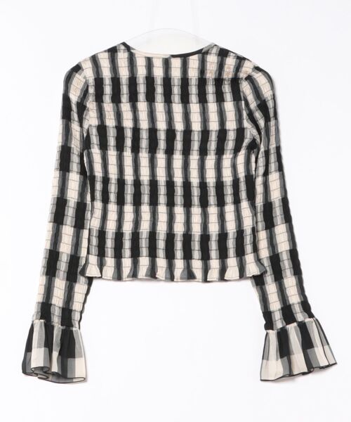 CLANE（クラネ）の「CLANE SHIRRING DESIGN BLOUSE（シャツ/ブラウス