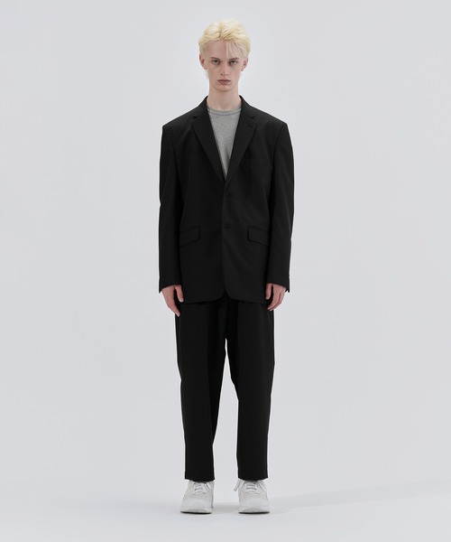 セール】コットンナイロン ピンオックス 2タックパンツ（その他パンツ