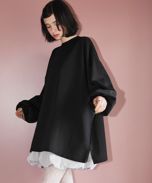 TheSoliost 19ss オーバーサイズ Tシャツ 46 セール】【forksy.】<エブリデイシリーズ>オーバーサイズス