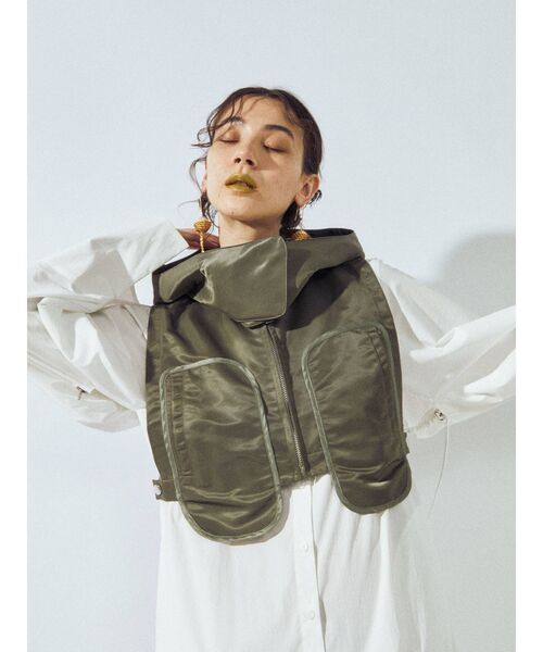 UN3D.（アンスリード）の「フードベスト（ベスト）」 - WEAR