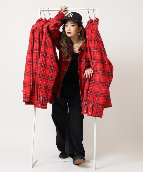 PRO CLUB フランネルシャツジャケット（ブルゾン）｜PRO CLUB （プロ