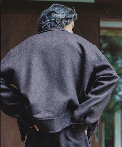 LIDNM（リドム）の「PREMIUM SHETLAND BLOUSON（ブルゾン）」 - WEAR