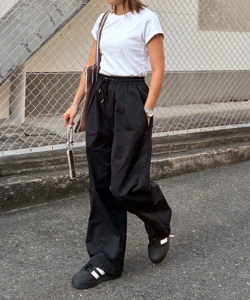 ワイドイージーコクーンパンツ(chiica select) / イージーパンツ