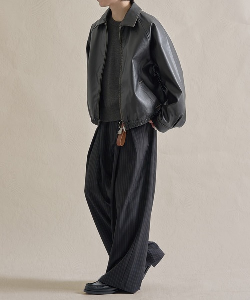 epnok（エプノック）の「モダンヴィンテージショートZIPブルゾン