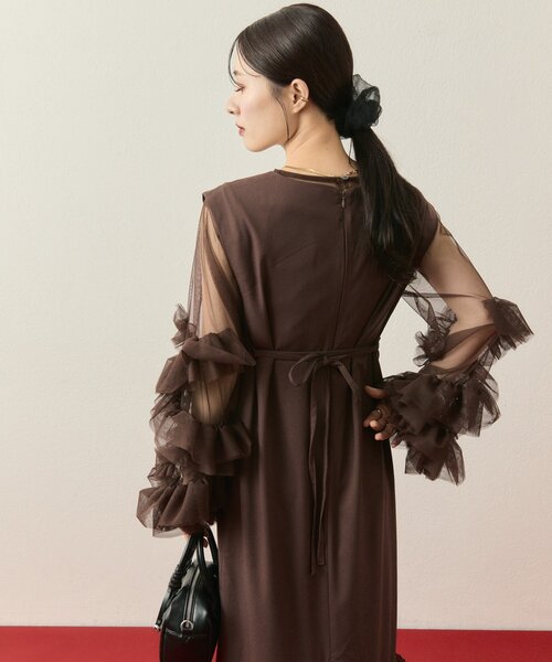 セール】【@____ri__125企画/オケージョン対応◎】ティアードフリル