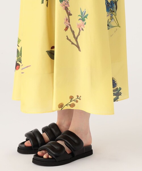 caban（キャバン）の「BIRD SINGING シルク ロングワンピース