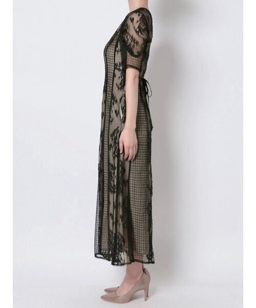 LAGUNAMOON（ラグナムーン）の「LADYパネルレースワンピース（ドレス