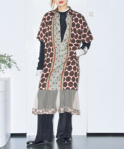 TOGA PULLA（トーガ プルラ）の「ベロアジャージードレス（ワンピース