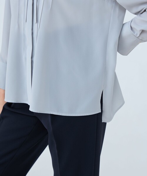 クリアデシン ボウタイブラウス（シャツ/ブラウス）｜TOMORROWLAND