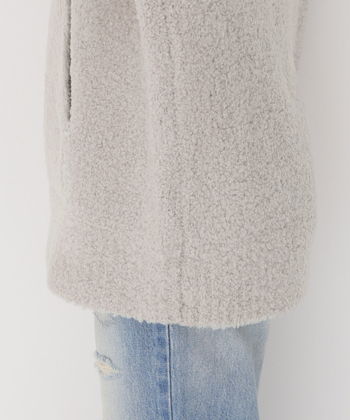 FRAMeWORK（フレームワーク）の「ムートンライク フーディー（ニット