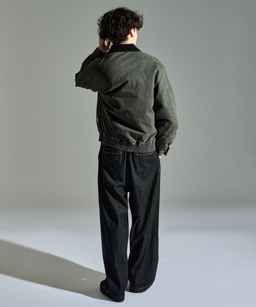 WETTEMPT（ウィテンプト）の「SULFUR DYED QUILTED TWILL BLOUSON