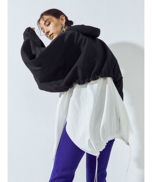 UN3D.（アンスリード）の「ヘムギャザーシャツ（シャツ/ブラウス