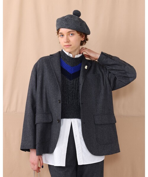 BEAMS BOY（ビームスボーイ）の「BEAMS BOY / ヘリンボーン ツイル