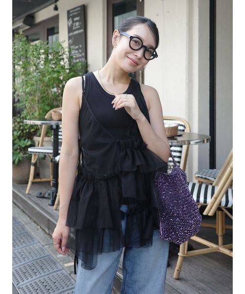 styling/（スタイリング）の「フリルチュール2WAYトップス