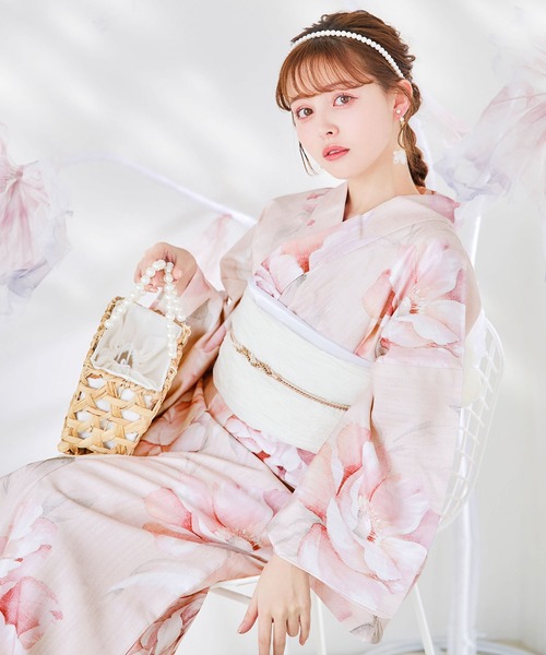 浴衣3点セット（浴衣・帯・下駄）（浴衣）｜sugar nine（シュガー