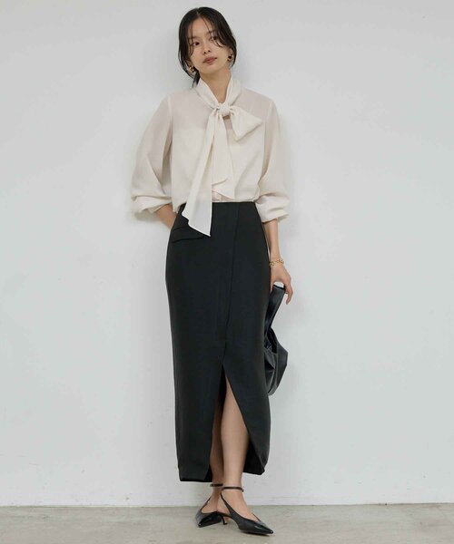 セール】フィネスボウタイブラウス2（シャツ/ブラウス
