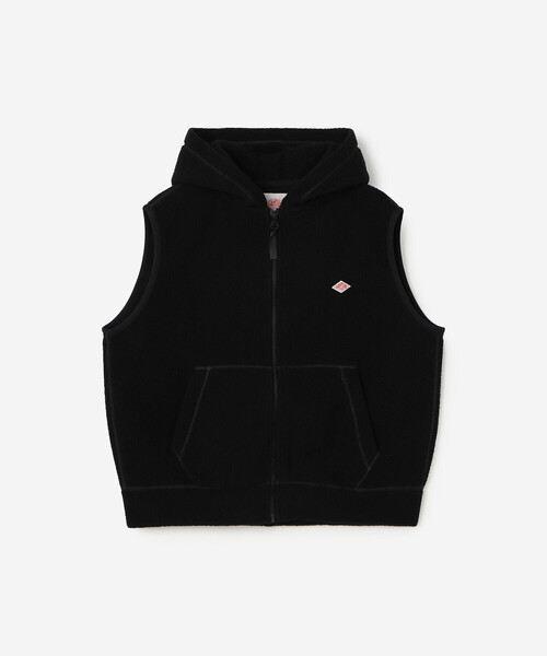 DANTON | ジップ フードボアベスト WOMEN（ベスト）｜DANTON（ダントン