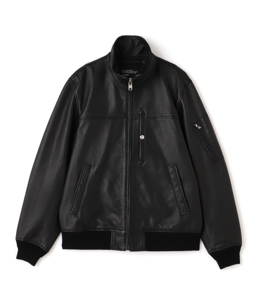 AVIREX（アヴィレックス）の「STAND LEATHER MA-1 MOD JACKET