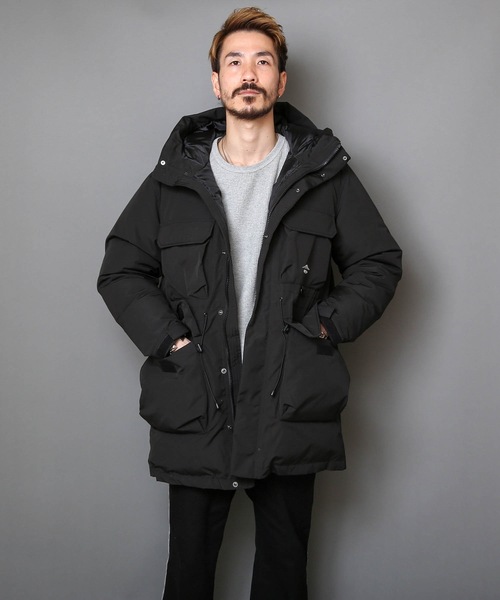 OUTDOOR PRODUCTS】撥水 発熱 中綿ハーフコート 着るBAGシリーズ