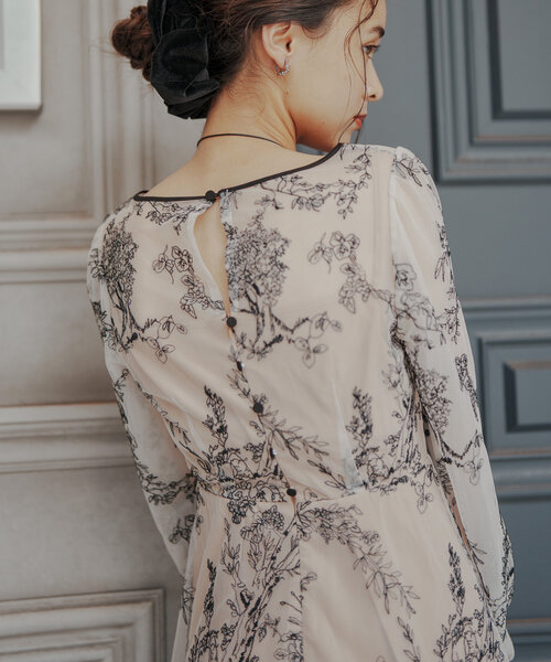 Kastane（カスタネ）の「【オケージョンドレス/結婚式】embroidery