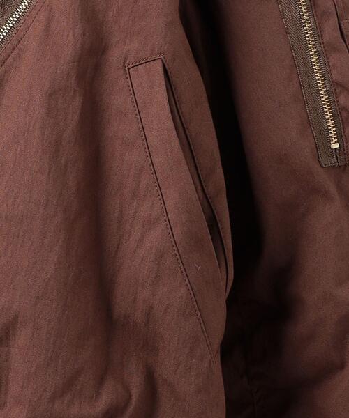 6（ロク）の「＜6(ROKU)＞コットンナイロン パディング ジャケット