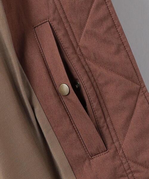 6（ロク）の「＜6(ROKU)＞コットンナイロン パディング ジャケット