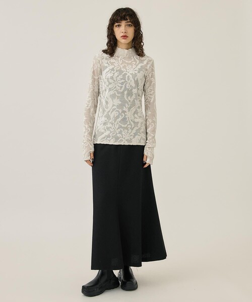 MURRAL（ミューラル）の「【MURRAL/ミューラル】Snowflake jacquard