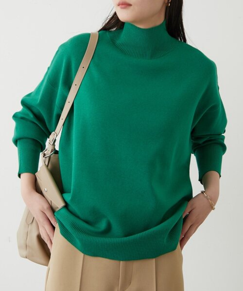 セール】総針ハイネックニット（ニット/セーター）｜LOUNGEDRESS