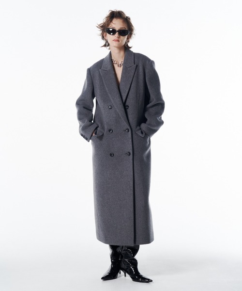 CLASSIC DUBLE COAT/クラシックダブルコート（チェスターコート