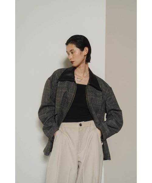 custom leather military jacket(unisex)（その他アウター）｜Knuth