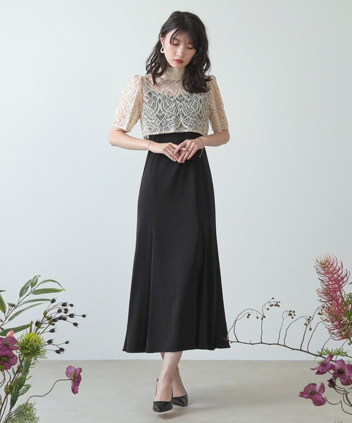 セール】【低身長サイズあり】3wayレースボレロ&マーメイドキャミ