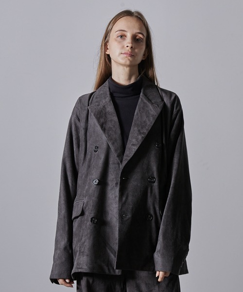 CLEL】Double Tech Fade Tailored Jacket/ダブルテックフェード