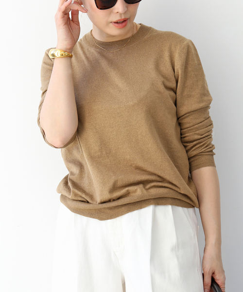 セール】BRONZER RICH クルーネックプルオーバー（ニット/セーター