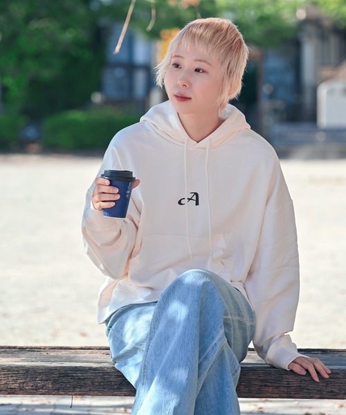 セール】ワンポイントプリントパーカー（パーカー）｜Alite cloth