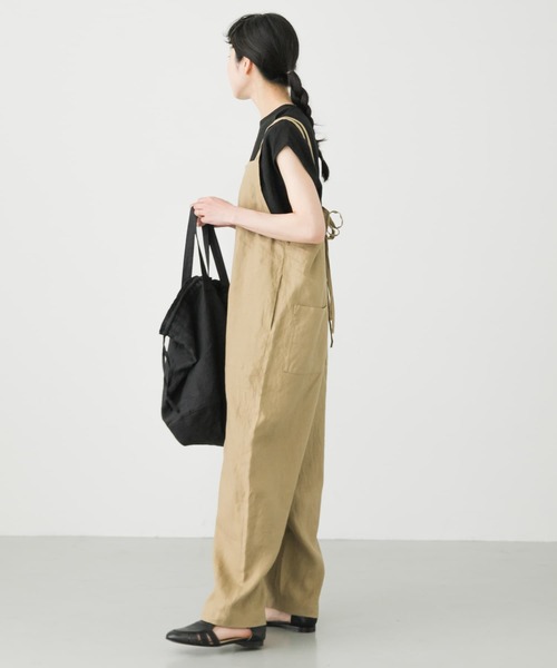 かぐれ（カグレ）の「リネンサロペット（サロペット/オーバーオール