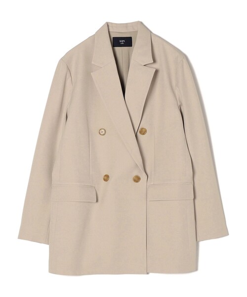 SHIPS Colors:ダブルボタン ブレザー(セットアップ対応可能