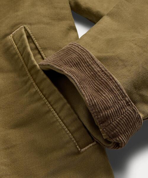 コーデュロイカラー コットン デッキ ジャケット（その他アウター