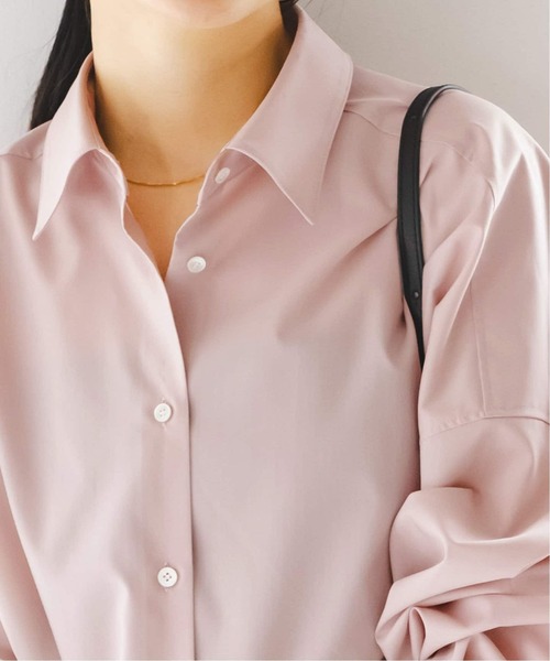 Noble（ノーブル）の「《追加》イージーケアルーズドレープシャツ