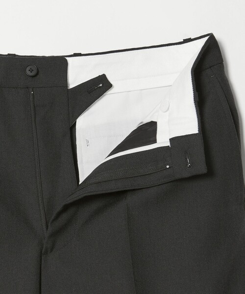 Steven Alan＞ ウール オックスフォード アウト ワンプリーツ