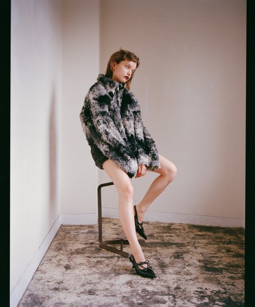 セール】【2サイズ展開】CURLED BOA BZ カールド ボア ブルゾン 冬服