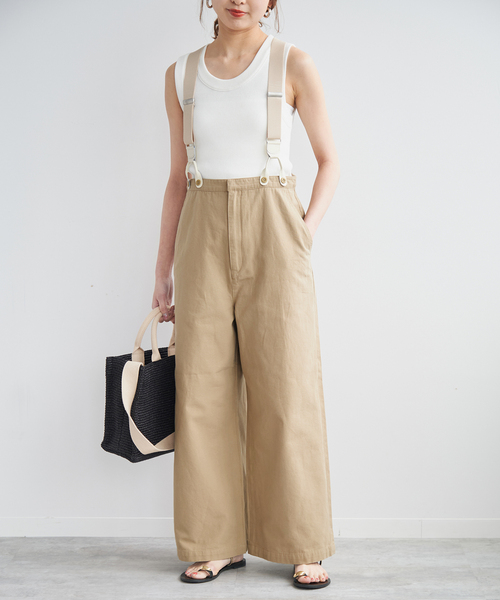 Spick & Span（スピックアンドスパン）の「サスペンダー付きワーカー